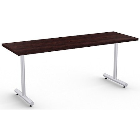 Special-T Table, Rectangle, T-Base, 72inx24in, Espresso SCTKING2472SESP